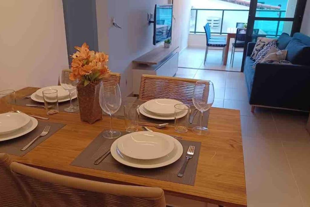 Residencial Taormina - Apartamento A Beira-Mar Novinho! ตามังดาเร ภายนอก รูปภาพ